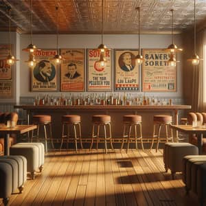 Retro-Styled Furniture for 'The Ringleader' Political Bar