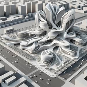 Futuristic Science City Design Inspired by Zaha Hadid Concepts