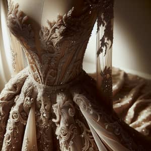 Luxurious Gown - Intricate Design & Elegance