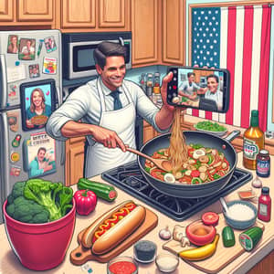Cooking in My Home in the United States