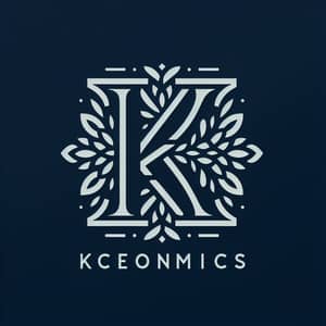 Classic KV Monogram Design for Lawyer in Economics