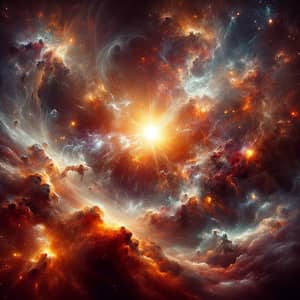 Cosmic Birth: Captivating Universe at Its Youthful Stage