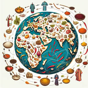 Global Journey of Food, Spices, and Clothes | Cultural Diversity