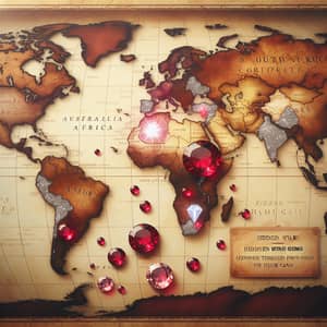 Discover Hidden Wine Gems - World Map Treasure Hunt
