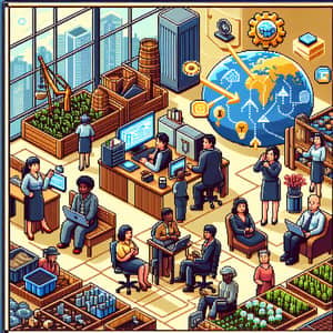 Global Outsourcing and Offshoring Benefits in Pixel Art