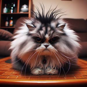 Incredibly Angry Cat - Expressive Feline Fury