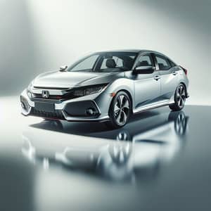 Silver Honda Civic | Elegant & Reliable Modern Vehicle