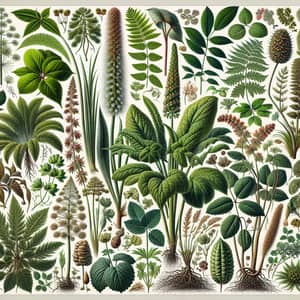 Detailed Plant Identification | Naturalistic Style