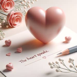 Lovely 3D Heart - The Heart Speaks