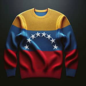 Stylish Venezuela Flag Sweater - High-Quality Craftsmanship