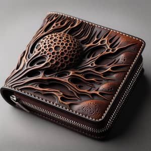 Handmade Leather Wallet | Unique Chocolate Brown Design