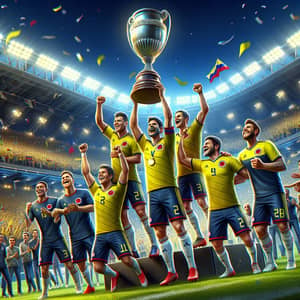 Colombian National Team's Victory in Copa America Tournament