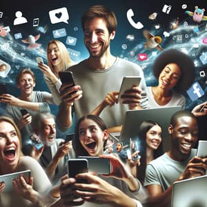 Modern Social Media Interaction: A Snapshot of Diversity