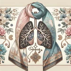 Luxurious Hermes Style Scarf for Female Leaders in Respiratory Medicine