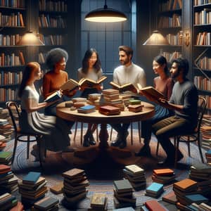 Diverse Literature Club Gathering | Engaging Conversations