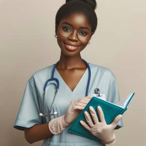 African Descent Midwife: Health Record Book for Women