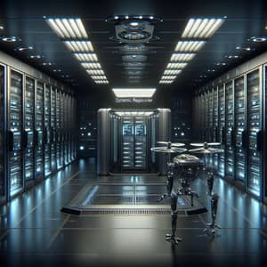 Dynamic Registries: Futuristic Data Center with Modern Tech