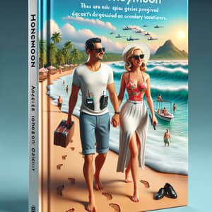 Honeymoon: 3D Book Cover of Spies Disguised as Vacationers