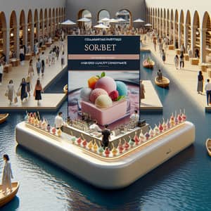 Luxury Sorbet Tasting Event by LVMH Group on Water