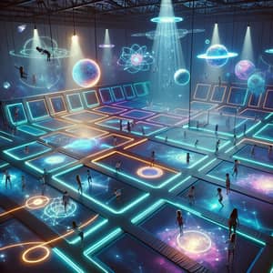 Cosmic Trampoline Park - Sci-Fi Hyperspace Fun for All Ages