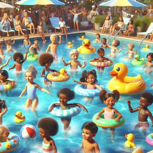 Fun Summer Days at the Children's Pool