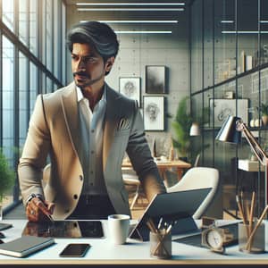 Smart & Stylish Workspace of Saikat