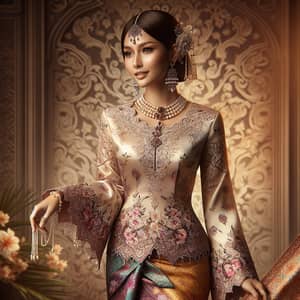 Malay Women's Baju Kurung: Elegant Traditional Attire