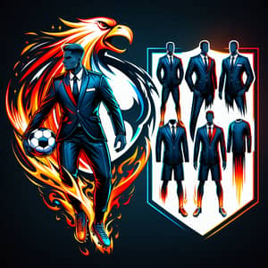 Strikingly Vivid Football Academy Logo & Players Suits | Academy Spirit & Passion