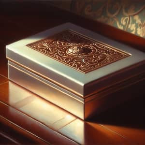 Elegant Closed Box of Chocolates Oil Painting