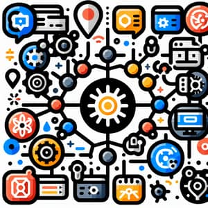 Unique Icons for Application Interconnectivity