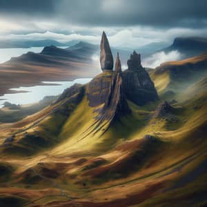 Old Man of Storr - Breathtaking Landscape on Isle of Skye, Scotland