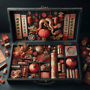 Festive Chinese New Year Items Collection | Red & Gold Decor