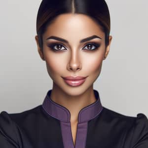 Hispanic Female Beauty Therapist: Professional Makeup & Confidence