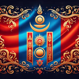 Mongolian Flag - Symbolism and Beauty