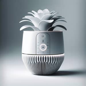 Futuristic Smart Flower Pot with Automatic Watering System