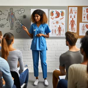 Medical Training Class with Diverse Participants | Health Workshop