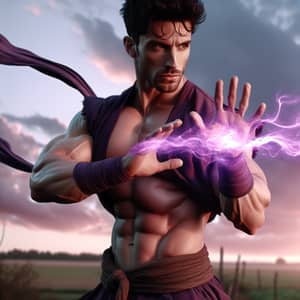 Evan Lee | Purple Energy Technique from Popular Fantasy