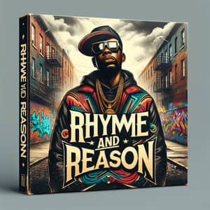 Rhyme and Reason - Gritty Album Cover for Rap Music Genre