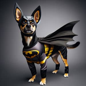 Dog Dressed as Batman - Unique Canine Costume | Website Name