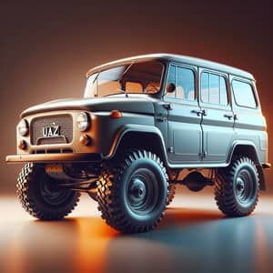 Charming and Gentle UAZ - Robust Icon of Russian Heritage