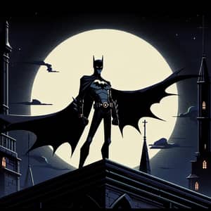 Enigmatic Vigilante in Gotham | Batman PS2 Video Game Style