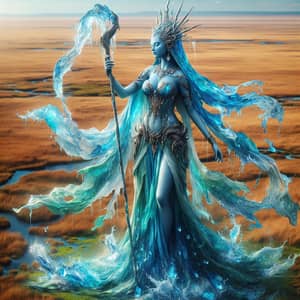 Aqua Goddess: Protector of Rivers and Springs