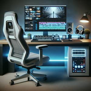 Professional Video Editing | Modern Aesthetic Workspace