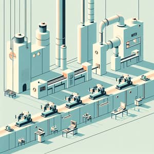 Minimalist Manufacturing Sector | Clean Industrial Efficiency