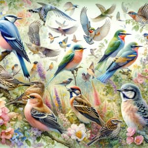 Watercolor Birds: Capturing the Essence of Avian Life