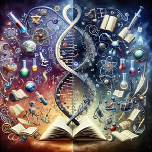 Science and Literature Collaboration: Enhancing Human Knowledge