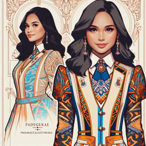 Filipina Princess in Magic Academia Uniform | Royal Student