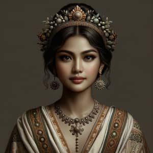 Filipino Princess in Roman-Inspired Attire | Philippines Royalty