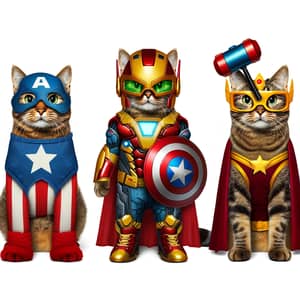 Unique Superhero Cat Costumes for Fun and Play