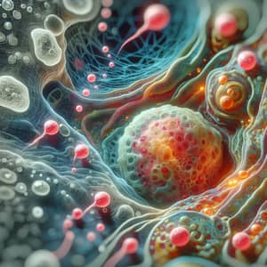 Digital Art in Pathology: Intricate Cell Illustrations